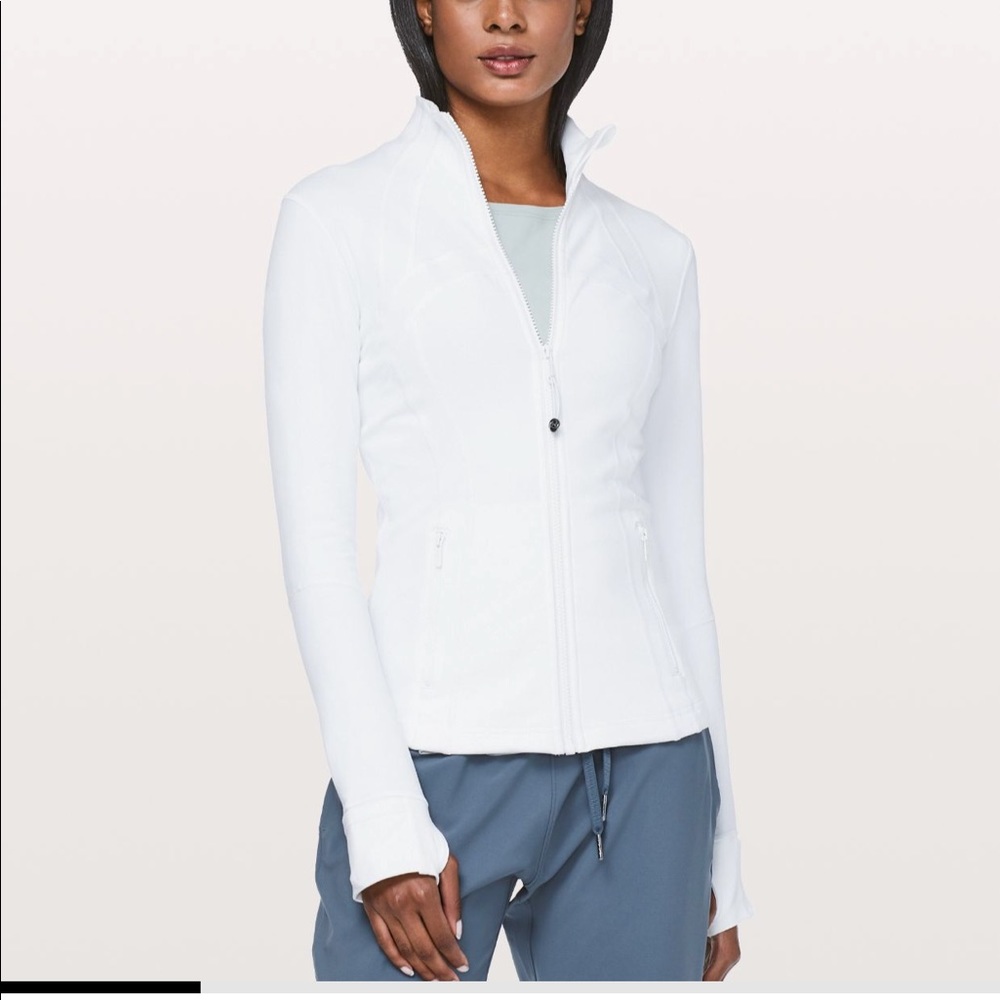 White Lulu Define Jacket🙀